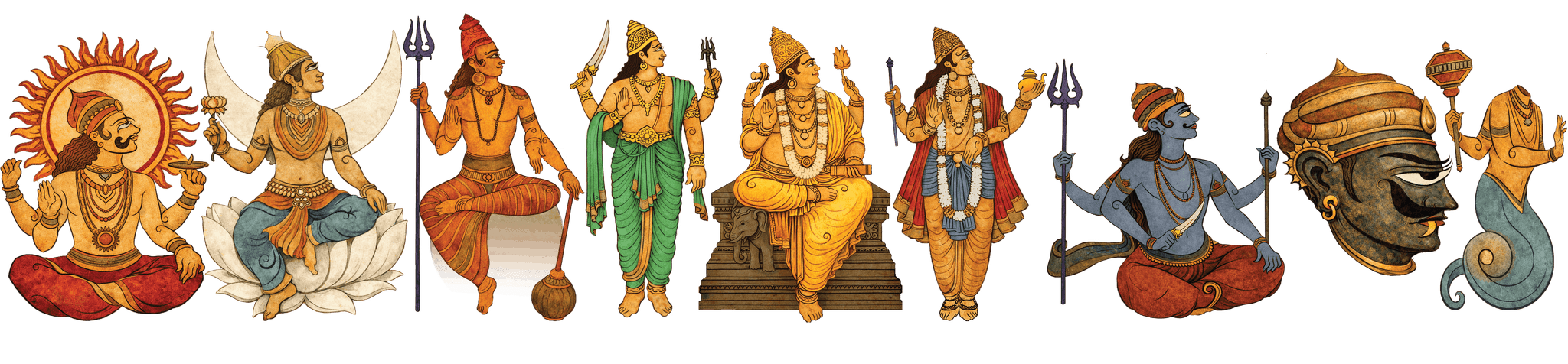 Navagraha - Nine Celestial Deities